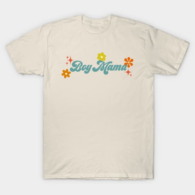 Boy mama - 70s style T-Shirt by Deardarling